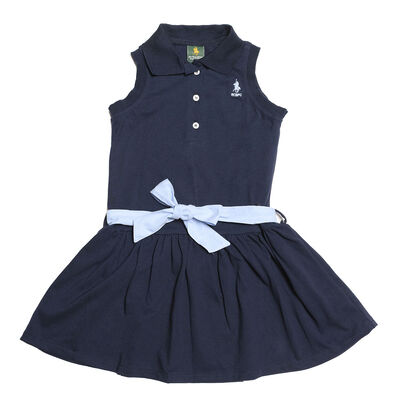 Vestido Casual Sin Mangas Royal Polo Club para Ni&ntilde;a