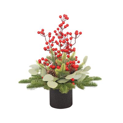 Arreglo Decorativo De Mesa Con Flores Puleo