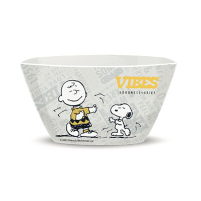 Taz&oacute;n Cuadrado De Bamb&uacute; Snoopy Aniversario