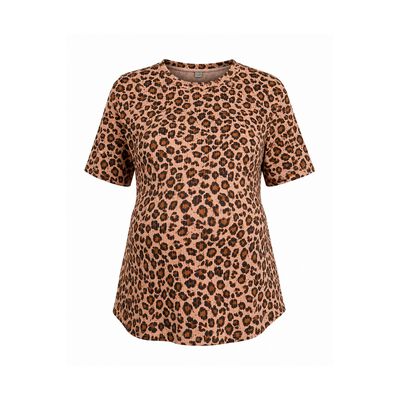 Blusa De Maternidad Con Estampado Animal Print Doma Para Mujer