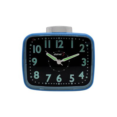 Reloj Despertador An&aacute;logo Steiner Color Azul BL11003BL