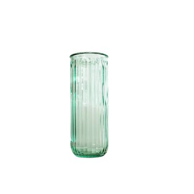 Florero Verde Daroca  28 Cm Vidrios San Miguel