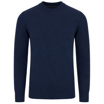 Su&eacute;ter Cuello Redondo Generra con Detalles en Hombros para Hombre