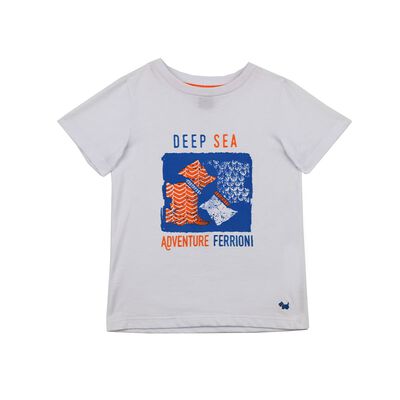 Playera Manga Corta Ferrioni para Ni&ntilde;o
