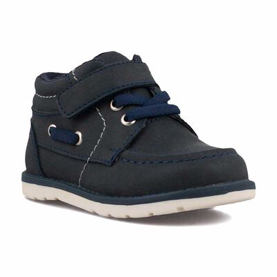 Botin Con Velcro 14-17 Azul Vavito
