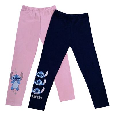 2 Pack Leggins Stitch Disney para Ni&ntilde;a