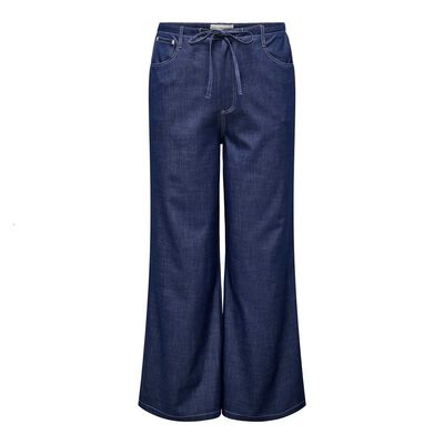 Pantal&oacute;n Wide Leg Con Jareta Only Carmakoma Para Mujer Curvy