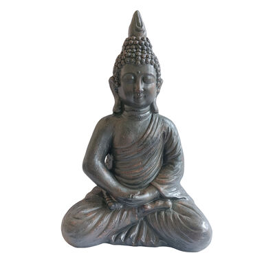 Figura Decorativa Budha Vintage Home Gris Egeo