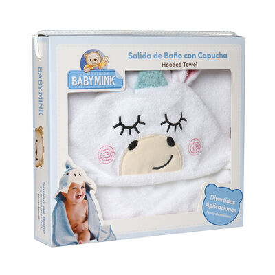Salida de Ba&ntilde;o Unicornio Baby Mink