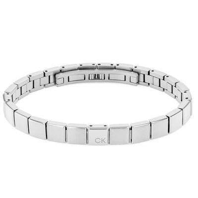 Brazaletes Plateado Calvin Klein Para Hombre