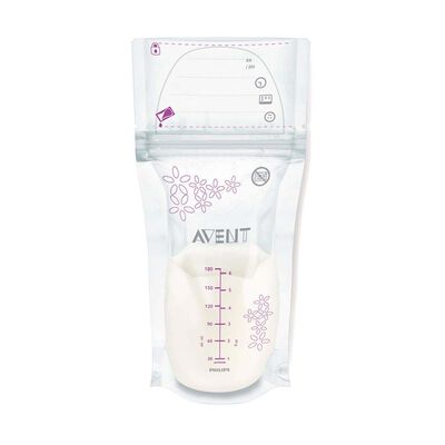 Bolsas Almacenadoras De Leche Materna Avent 25 Piezas