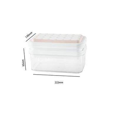 Bandeja Para 56 Cubos De Hielo Con Cuchara Home & Details