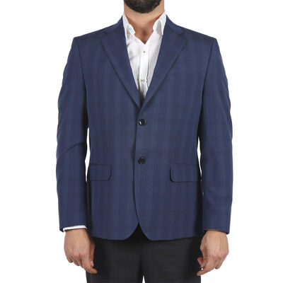 Saco Regular Fit Dise&ntilde;o Cuadros Carlo Corinto para Hombre