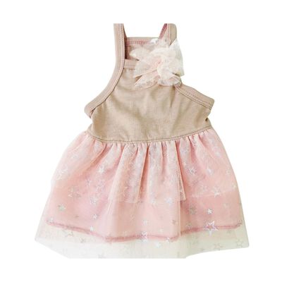 Vestido Rosa Con Melon Talla Chica Maypet