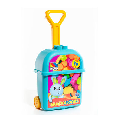 Molto Blocks Trolley 20 pzs