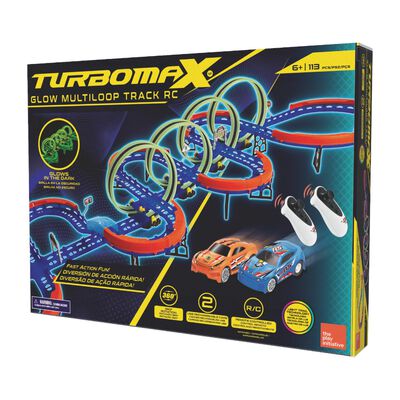 Glow Multiloop Track Turbotrax Pista Carreras Rc