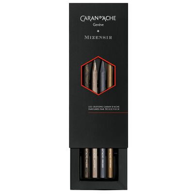 Caja De Lapices Caran D Ache Grafito Perfumados