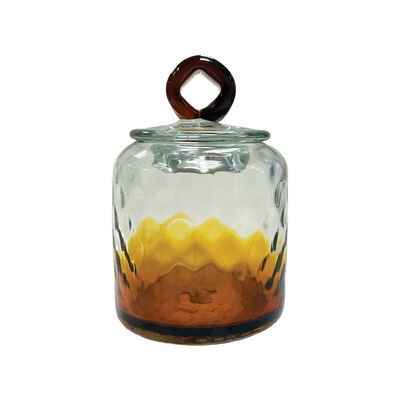 Contenedor Vintage Home Vidrio Maple Chico