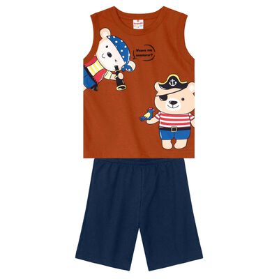 Conjunto 2 Piezas Brandili con Dise&ntilde;o Dibujos animados para Ni&ntilde;o