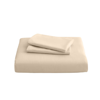 Juego De Sabanas Beige Matrimonial HOME&DETAILS