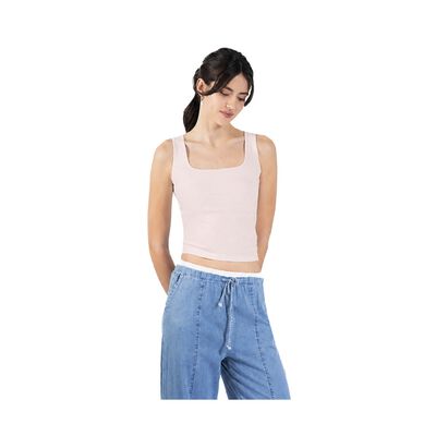 Top Nailon Doble Forever  21 Para Mujer Junior
