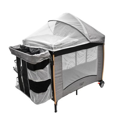 Cuna Corral Gianna Gris Lifestyle