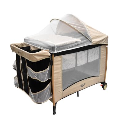 Cuna Corral Gianna Beige Lifestyle