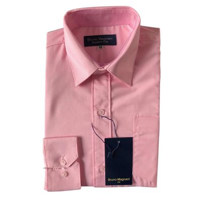 Camisa De Vestir Manga Larga Bruno Magnani Para Ni&ntilde;o