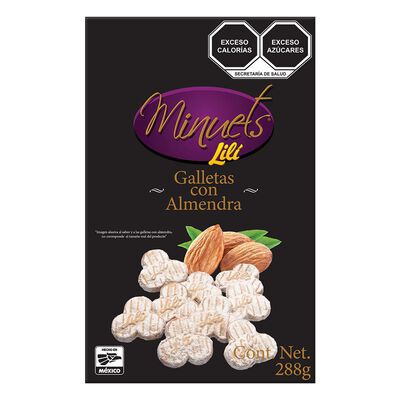 Minuets Lil&iacute; Galleta con Almendra