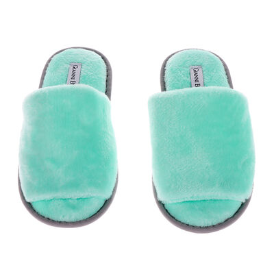 Pantuflas Abiertas Felpa Gianni Bini para Mujer