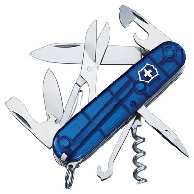 Navaja Climber Azul Transparente Victorinox