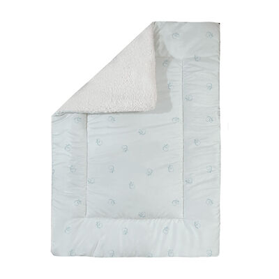 Edred&oacute;n de Sherpa Viajero 70x100 Polo One By Inbed Color Perla