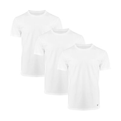 3 Pack Playeras Chaps Cuello Redondo para Hombre