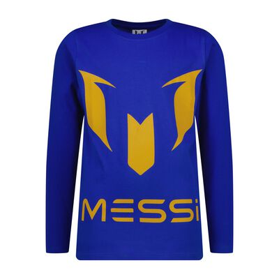 Playera Manga Larga con Dise&ntilde;o Messi para Ni&ntilde;o