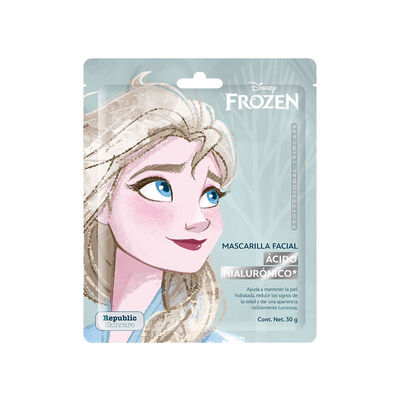 Disney Mascarilla Individual Elsa &Aacute;cido Hialuronico