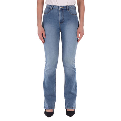Jeans Corte Acampanado Lavado Medio OVS para Mujer