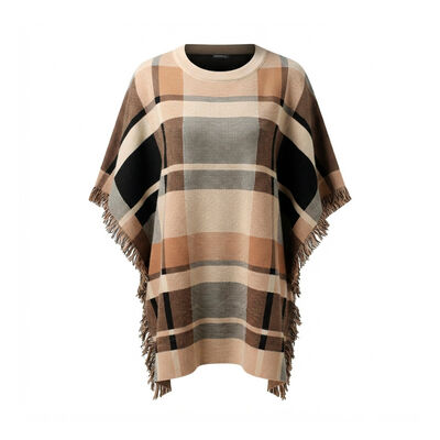 Poncho Con Barbas Philosophy Jr Plus Para Mujer Curvy