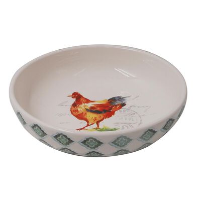 Bowl Rooster Vintage Home