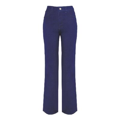 Jeans Pump Corte Recto Jeans Beronna Para Mujer Casual