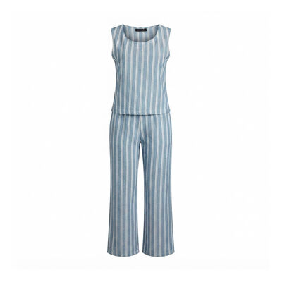 Conunto Blusa Y Pantal&oacute;n A Rayas Philosophy Para Mujer Junior