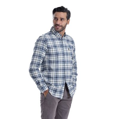 Camisa Regular Chaps Manga Larga para Hombre