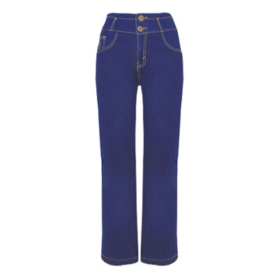 Jeans Pump Con Pretina Ancha Royal Polo Club Para Dama