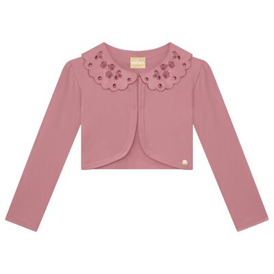 Bolero Bordado para Beb&eacute; Ni&ntilde;a Milon