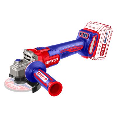 ESMERILADORA INALAMBRICA 4-12 PULG 20V BRUSHLESS 2 BATER&Iacute;AS 4.0 AH Y CARGADOR
