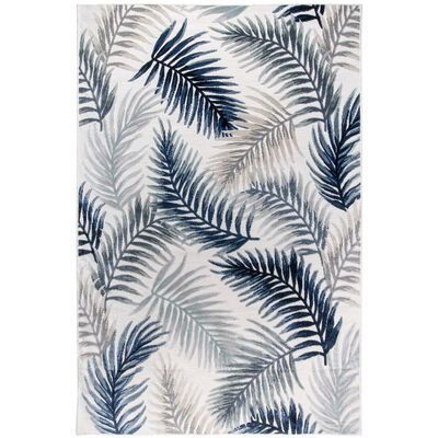 &nbsp;Tapete Abadi Floresta 2.90X1.92 Azul/Gris
