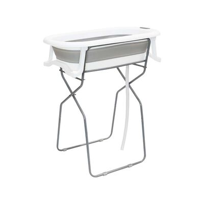 Ba&ntilde;era Colapsable Caballete Gris Infanti