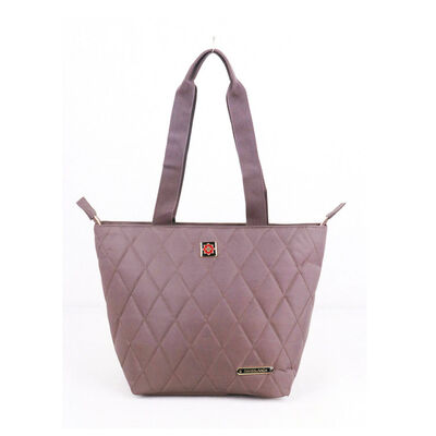 Bolsa Poliester Capitonado Capuchino De 14"  Swissland