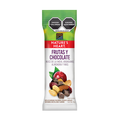 Frutas y Chocolate Nature's Heart 35g