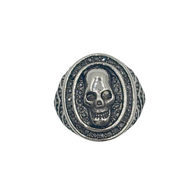 Anillo Calavera Acero H Aktuales para Hombre