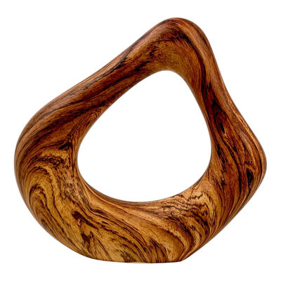 Figura Decorativa De Madera Circular Concepts